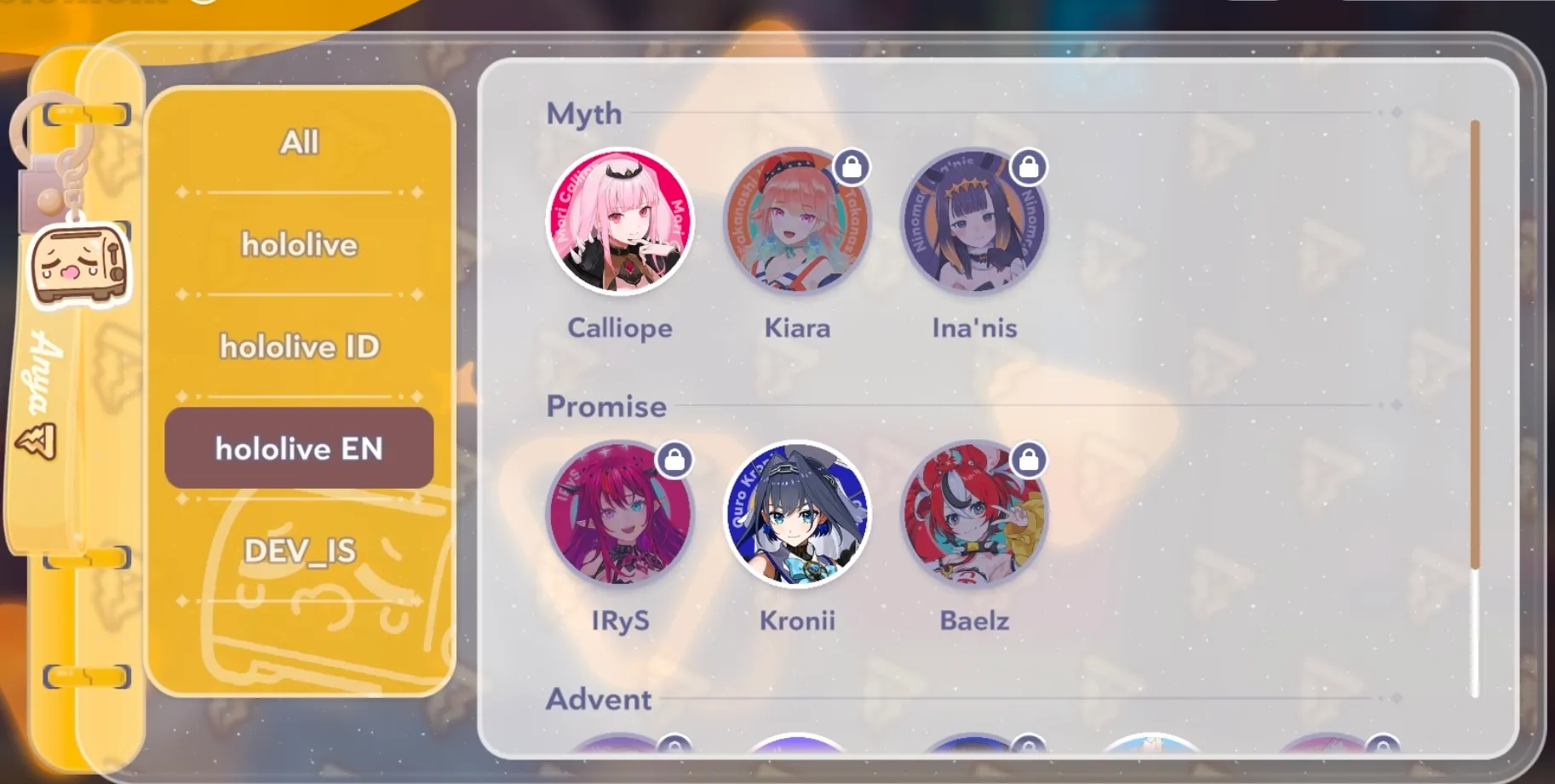 Fauna and Mumei missing in holomem list