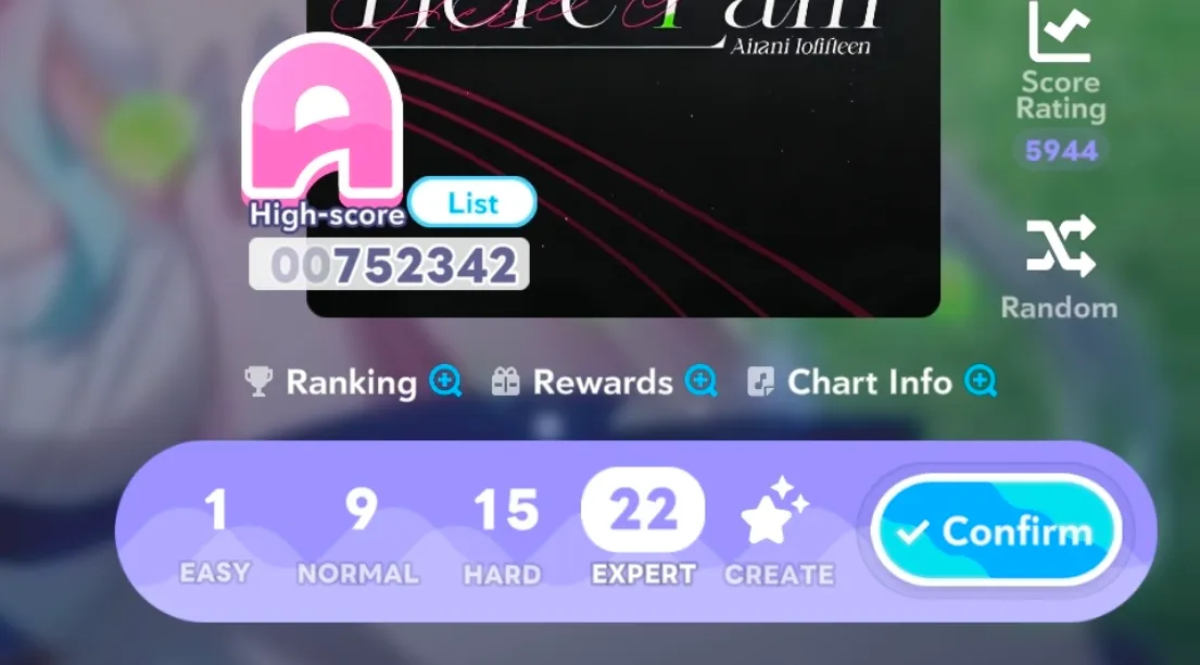 Difficulty levels for Here I Am